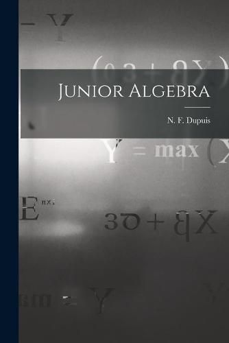 Cover image for Junior Algebra [microform]