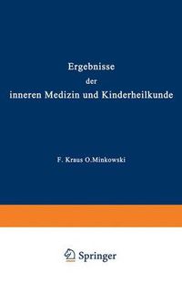 Cover image for Ergebnisse der inneren Medizin und Kinderheilkunde: Zweiter Band