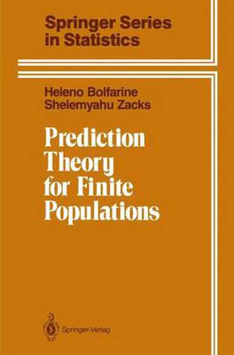 Cover image for Prediction Theory for Finite Populations