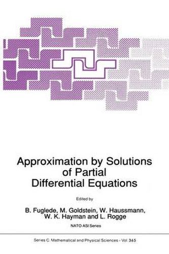 Cover image for Approximation by Solutions of Partial Differential Equations