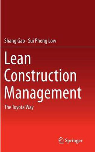 Cover image for Lean Construction Management: The Toyota Way