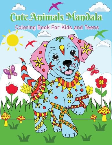 Cover image for Cute Animals Mandala