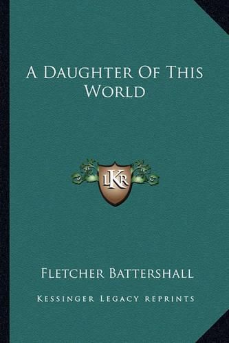 Cover image for A Daughter of This World