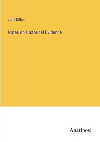 Cover image for Notes on Historical Evidence