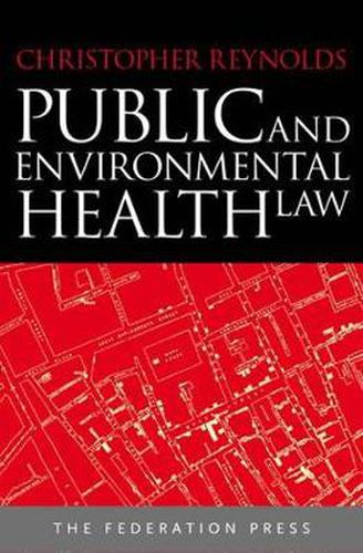 Cover image for Public and Environmental Health Law