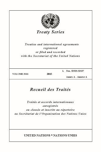 Treaty Series 3066 (English/French Edition)