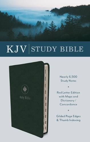 The KJV Study Bible (Indexed) [Evergreen Fog]