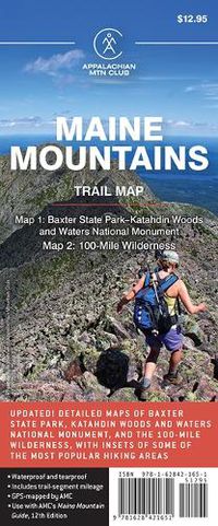 Cover image for AMC Maine Mountains Trail Maps 1-2