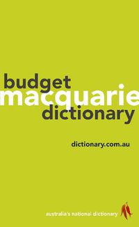 Cover image for Macquarie Budget Dictionary