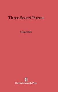 Cover image for Three Secret Poems