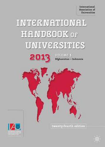 Cover image for International Handbook of Universities