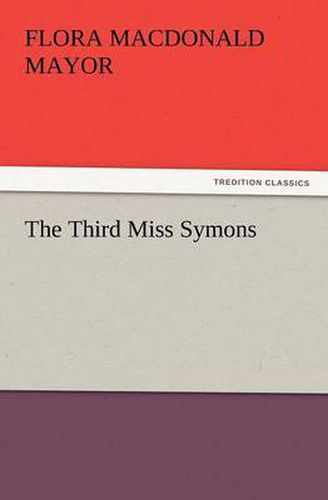 Cover image for The Third Miss Symons