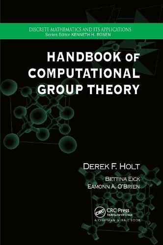 Cover image for Handbook of Computational Group Theory