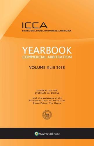 Cover image for YEARBOOK COMMERCIAL ARBITRATION VOLUME XLIII - 2018