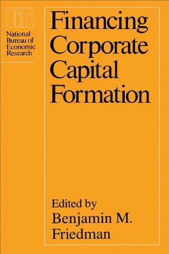 Cover image for Financing Corporate Capital Formation