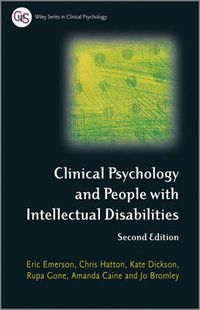 Cover image for Clinical Psychology and People with Intellectual Disabilities