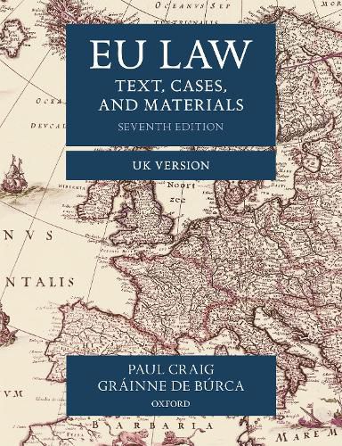 Cover image for EU Law: Text, Cases, and Materials UK Version