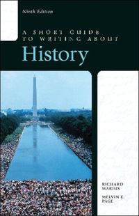 Cover image for Short Guide to Writing about History, A