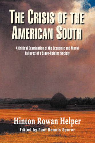 Cover image for The Crisis of the American South