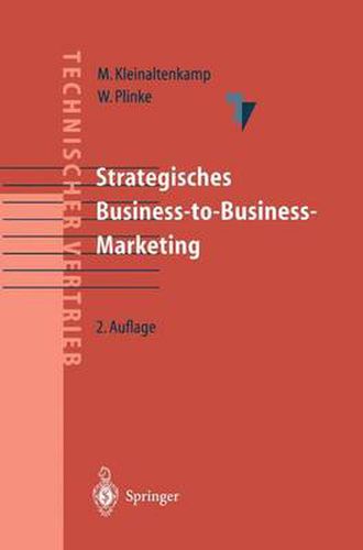 Cover image for Strategisches Business-to-Business-Marketing