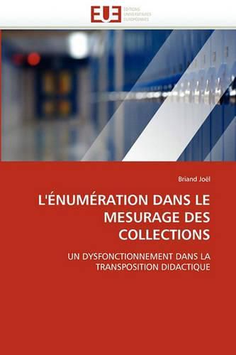 Cover image for L' Num Ration Dans Le Mesurage Des Collections