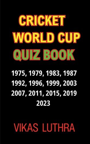 Cover image for Cricket World Cup Quiz Book