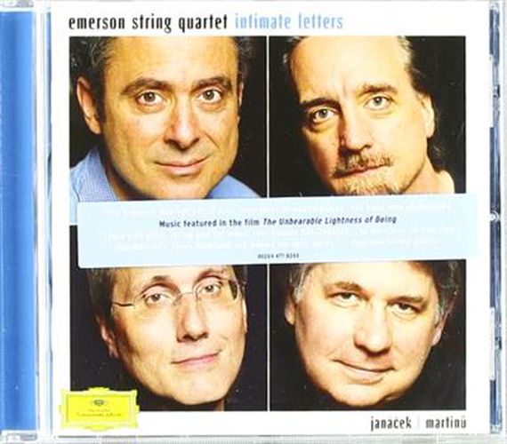 Janacek String Quartets Intimate Letters Martinu Three Madrigals