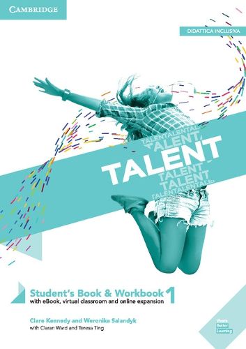 Cover image for Talent Level 1 Student's Book/Workbook Combo with eBook