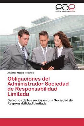 Cover image for Obligaciones del Administrador Sociedad de Responsabilidad Limitada