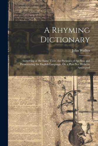 Cover image for A Rhyming Dictionary