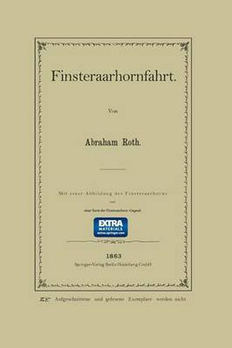 Cover image for Finsteraarhornfahrt