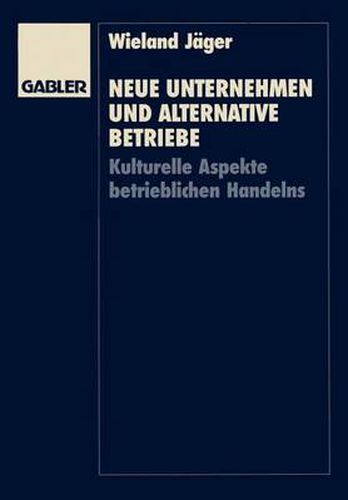 Cover image for Neue Unternehmen und Alternative Betriebe