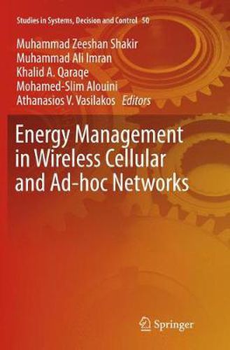 Cover image for Energy Management in Wireless Cellular and Ad-hoc Networks