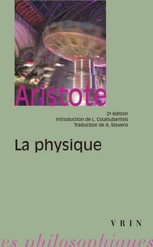 Cover image for Aristote: La Physique