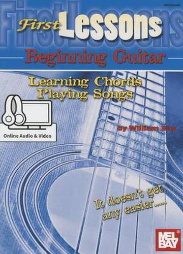 Cover image for First Lessons Beginning Guitar: Learning Chords/Playng Songs