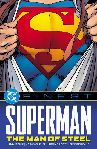 Cover image for DC Finest: Superman: The Man of Steel