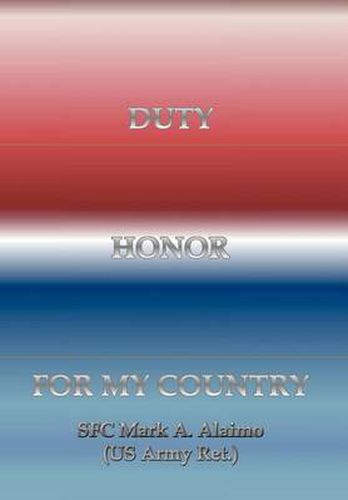 Cover image for Duty. Honor. for My Country