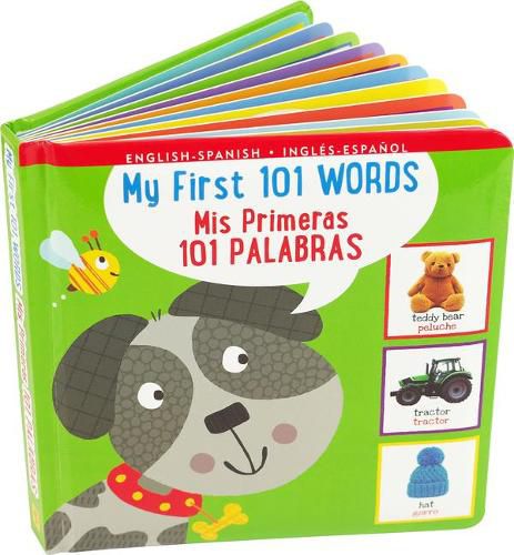 Cover image for My First 101 Words Bilingual Board Book (English/Spanish) (Padded)