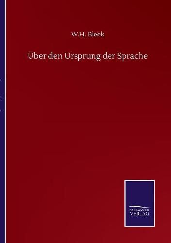 Cover image for UEber den Ursprung der Sprache