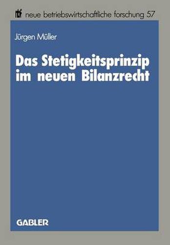 Cover image for Das Stetigkeitsprinzip Im Neuen Bilanzrecht