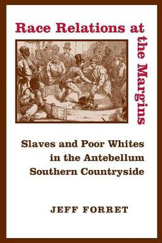 Race Relations at the Margins: Slaves and Poor Whites in the Antebellum Southern Countryside