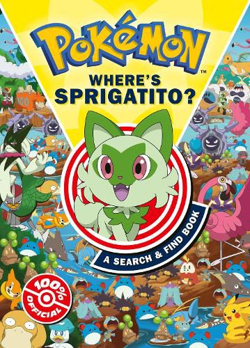 Cover image for Pokemon Where's Sprigatito: A Search & Find Book