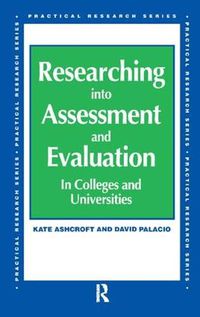 Cover image for Researching into Assessment & Evaluation