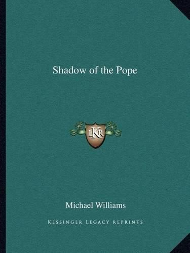 Cover image for Shadow of the Pope