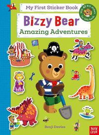 Cover image for Bizzy Bear: My First Sticker Book: Amazing Adventures