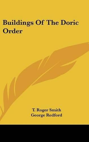 Cover image for Buildings of the Doric Order