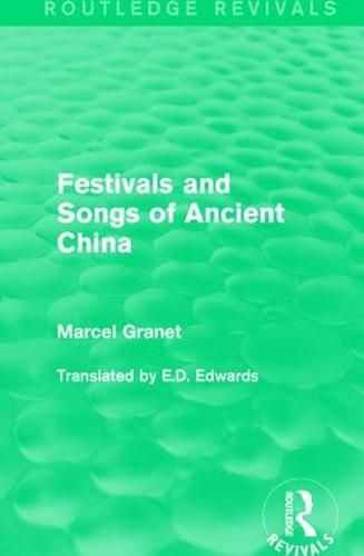 Cover image for Festivals and Songs of Ancient China