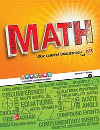 Cover image for Glencoe Math, Course 2, Student Edition, Volume 2