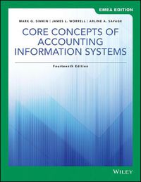 Cover image for Core Concepts of Accounting Information Systems