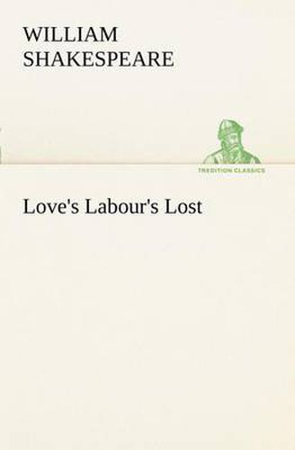 Cover image for Love's Labour's Lost